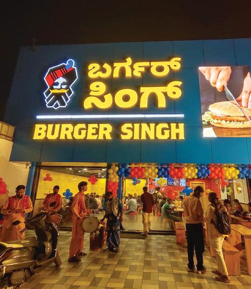 Burger Singh Launches Third Bengaluru Outlet, Eyes 100-Store Expansion Across Karnataka